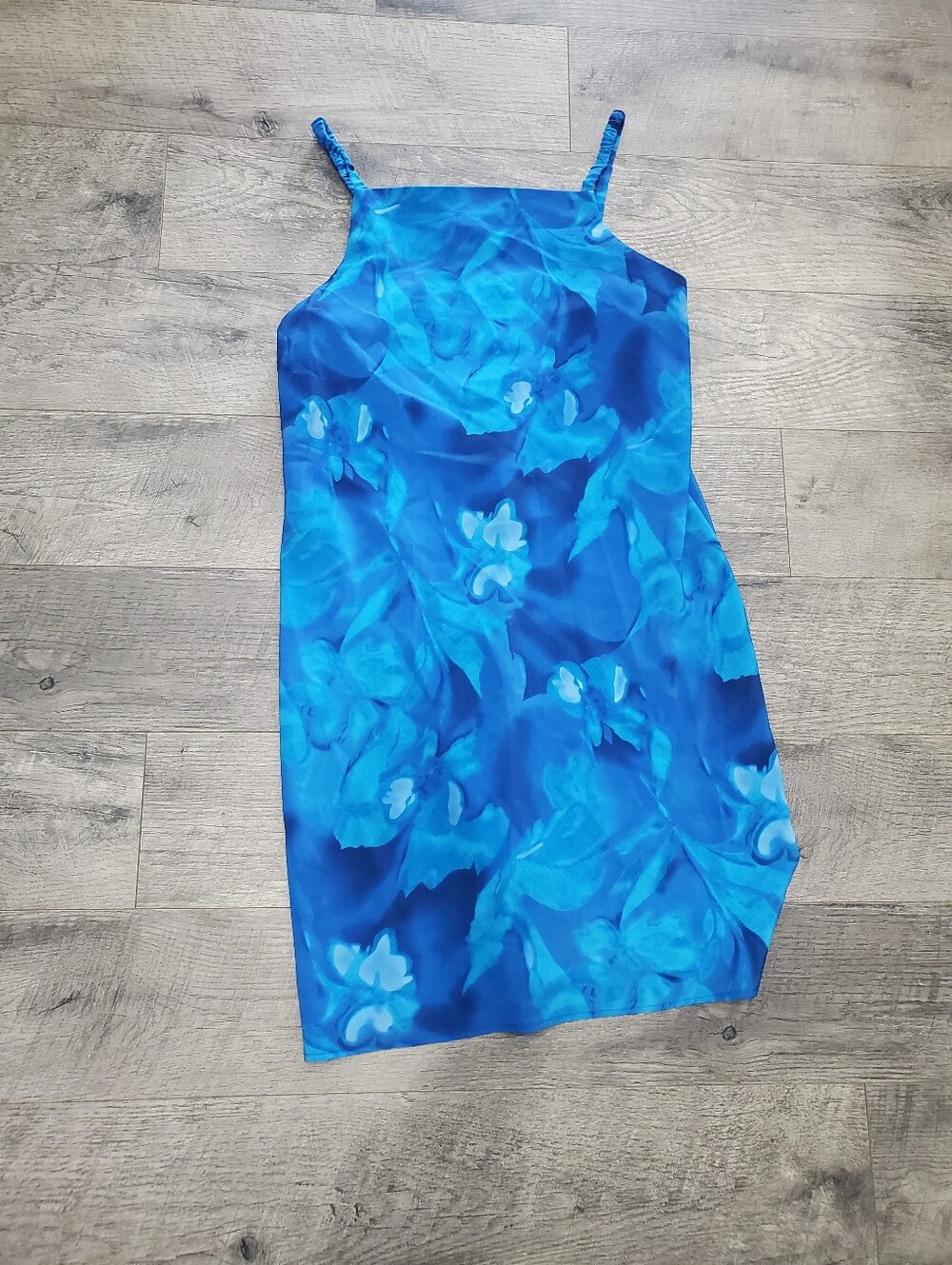 Lisa Jo Blue Floral Dress